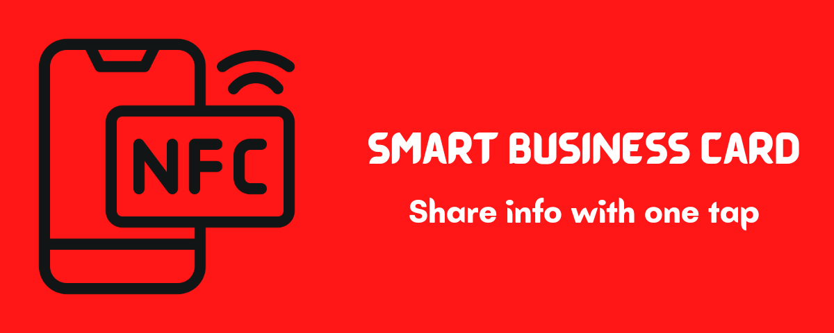 smart digital nfc business card