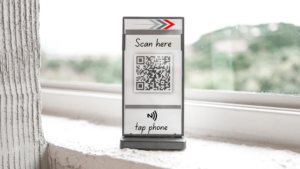 Read more about the article Smart Custom Design Acrylic Table Standee enabled with QR and NFC