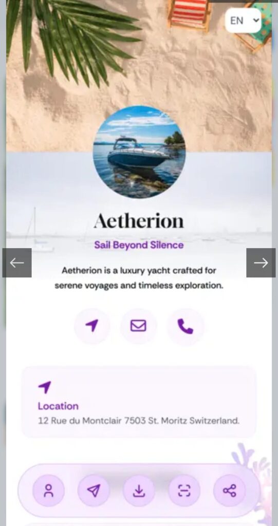 real estate digital vcard
