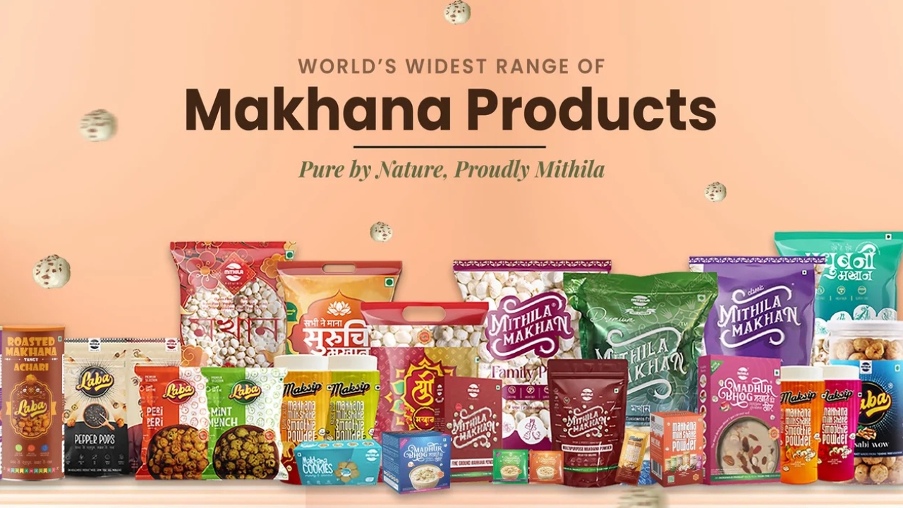 Mithila Naturals: Buy Online Authentic Mithila Makhana & Healthy Snacks